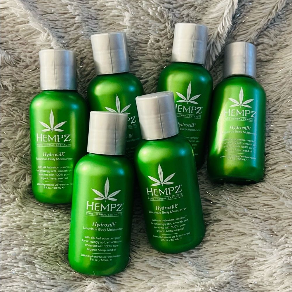 Hempz Hydrosilk Minis 2.25oz ~ Lot of 6